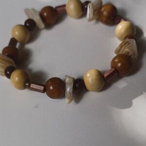 Natural Beaded Bracelet